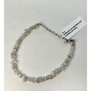 Australian‎ Opal Chip Sterling Silver Bracelet